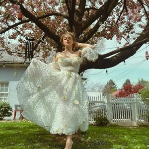 Teuta Matoshi Daisy Lattice Dress